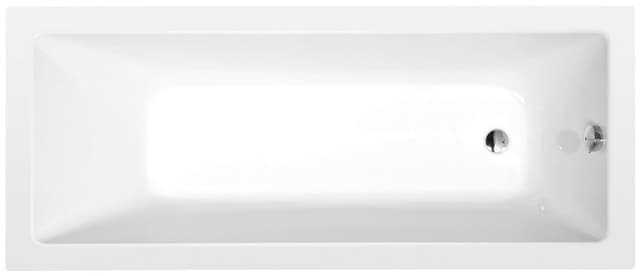NOEMI wanna prostokątna 170x70x39cm, biały