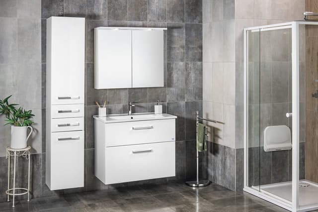 ZUNO 85 umywalka meblowa 85x45cm, biała