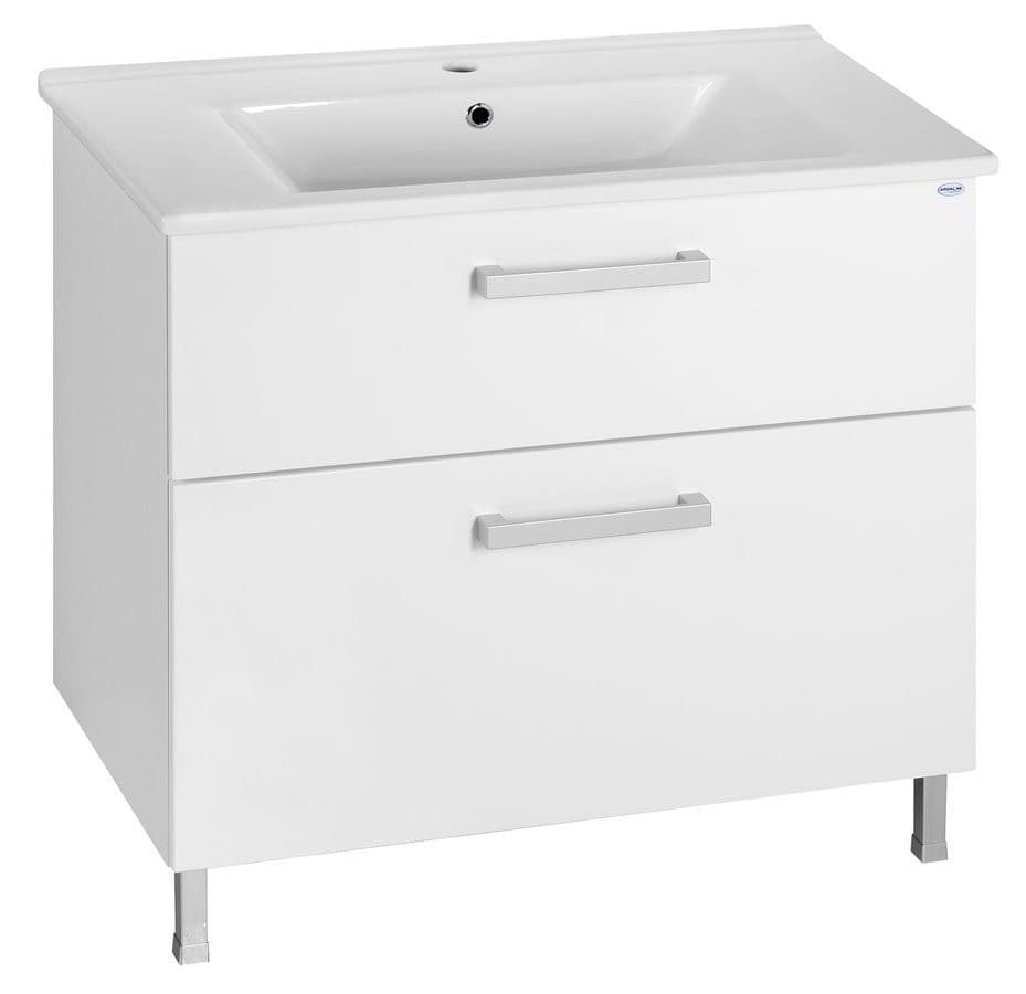 ZUNO 85 umywalka meblowa 85x45cm, biała