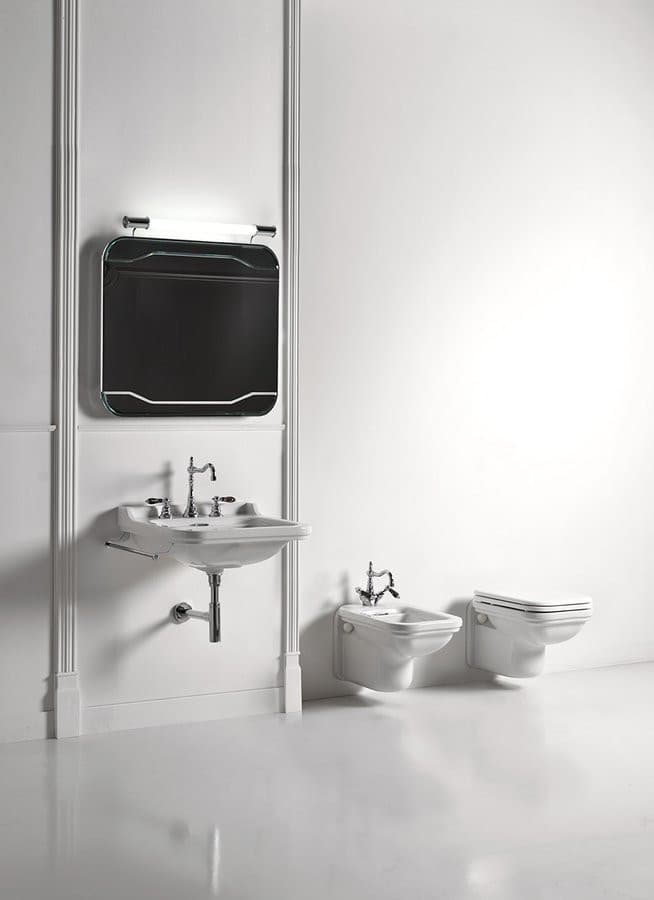 WALDORF WC wiszące, 37x55cm, biały