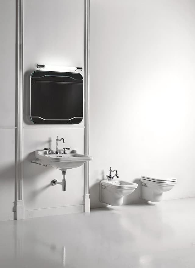 WALDORF WC wiszące, 37x55cm, biały
