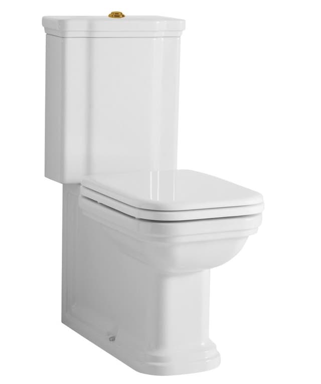 WALDORF spłuczka do kompaktu WC, biały