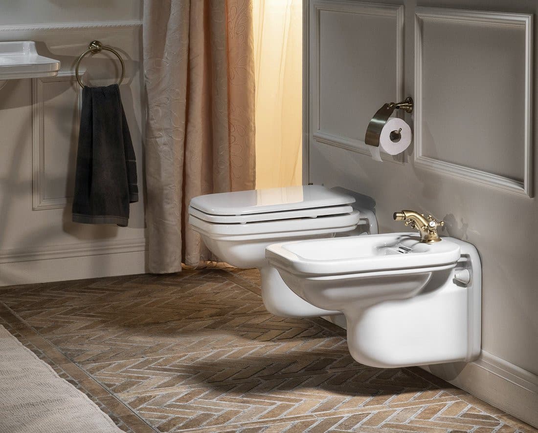 WALDORF bidet wiszący 37x55cm, biały