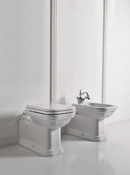 WALDORF misa WC 37x65cm, odpływ poziomy/pionowy, biały