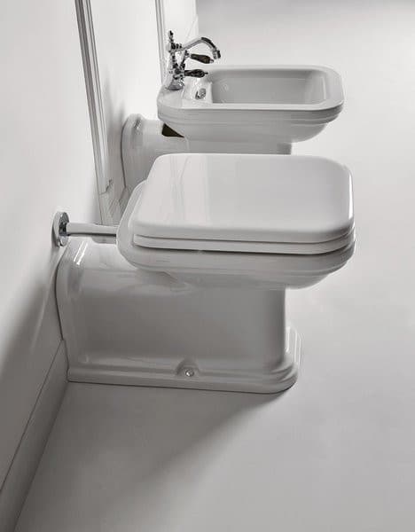 WALDORF misa WC 37x65cm, odpływ poziomy/pionowy, biały