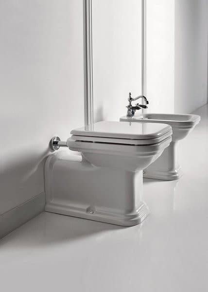 WALDORF misa WC 37x65cm, odpływ poziomy/pionowy, biały