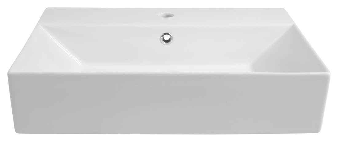SISTEMA umywalka ceramiczna 60x42cm, biała
