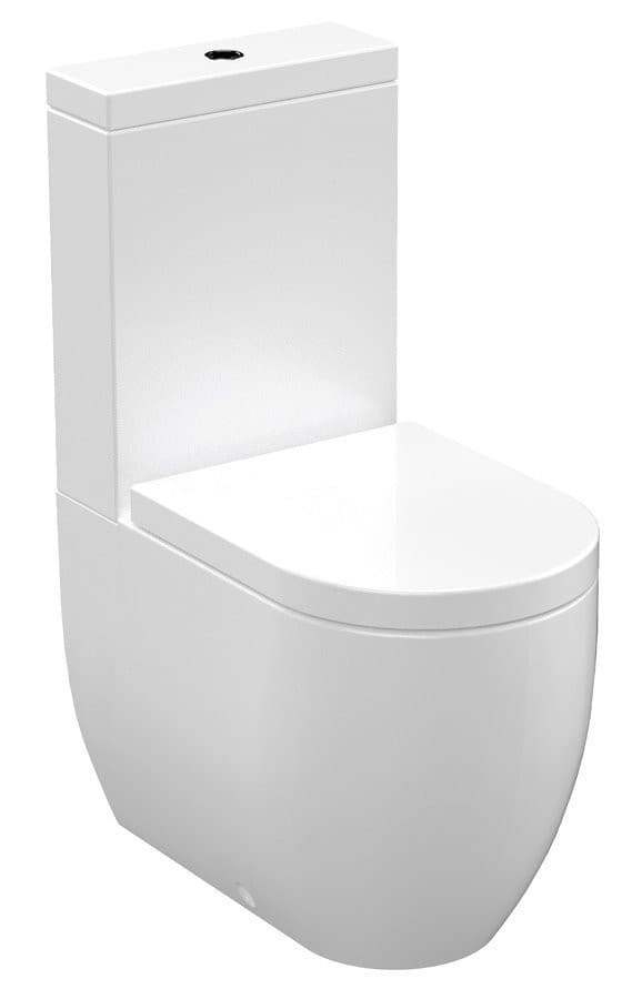 FLO- EGO spłuczka do kompaktu WC, biały