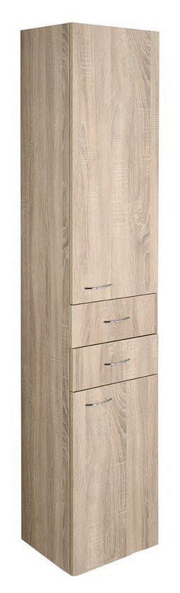 ZOJA/KERAMIA FRESH szafka wysoka 35x184x29cm, dąb platin