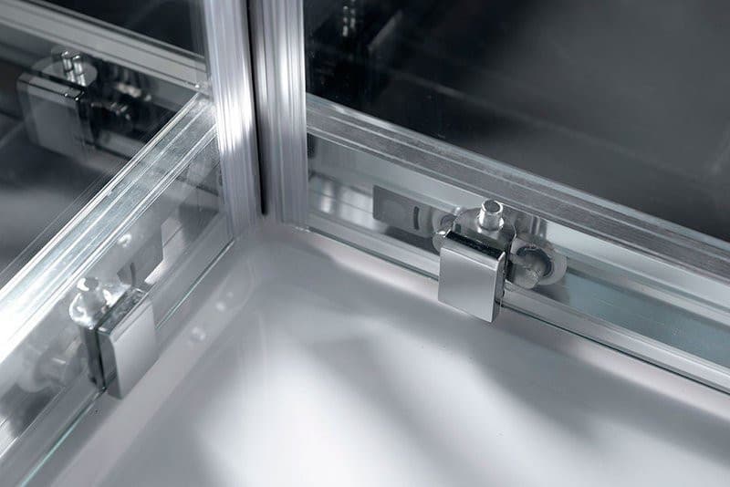 EASY kabina prysznicowa 800x800mm, szkło czyste