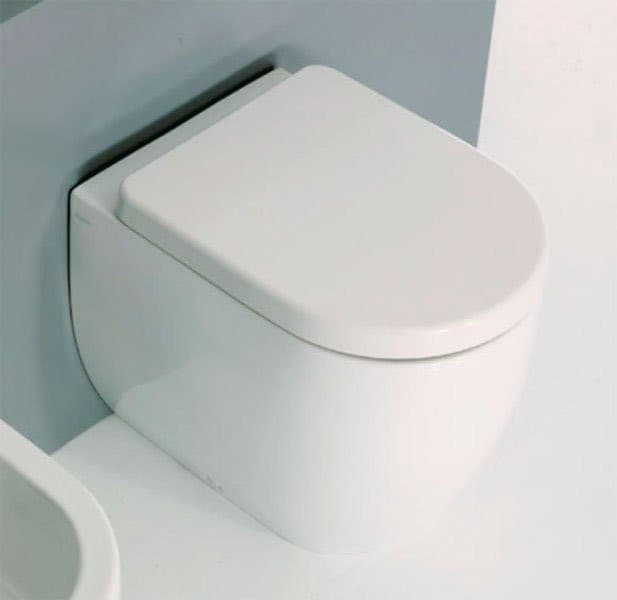 FLO miska WC 36x51,5cm, odpływ poziomy/pionowy, biały