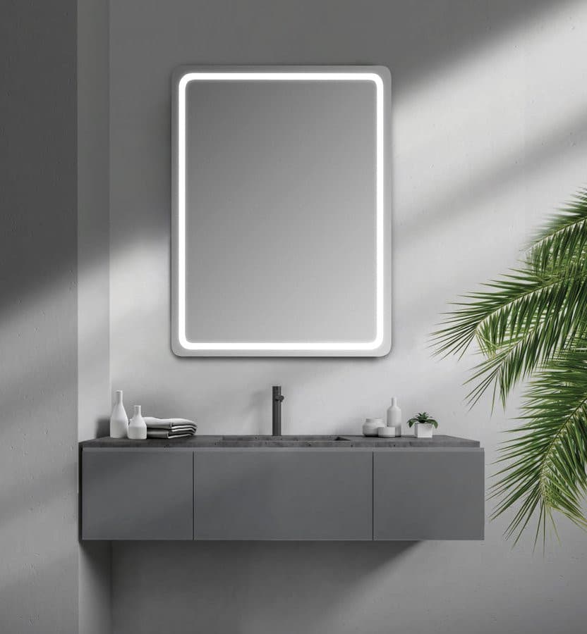 NYX lustro z oświetleniem LED 50x70cm