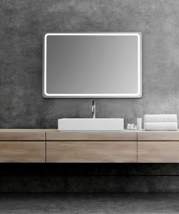 NYX lustro z oświetleniem LED 90x50cm