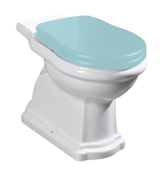 RETRO misa do kompaktu WC 38,5x72cm, odpływ pionowy, biały