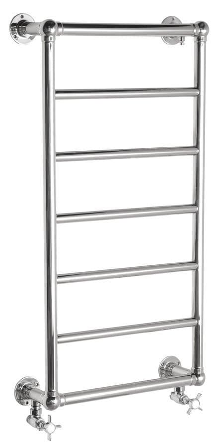 UNO grzejnik retro 493x951 mm, stal nierdzewna polerowana