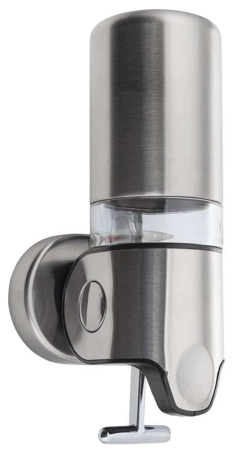 Dozownik mydła 350ml, stal nierdzewna mat