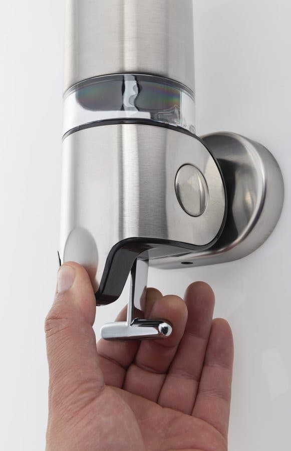 Dozownik mydła 350ml, stal nierdzewna mat