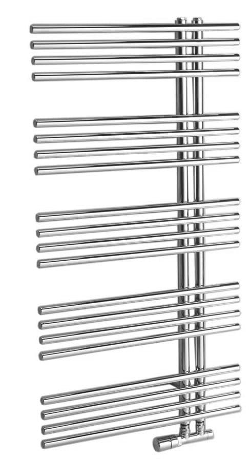 NYMPHA grzejnik łazienkowy 600x1122mm, chrom
