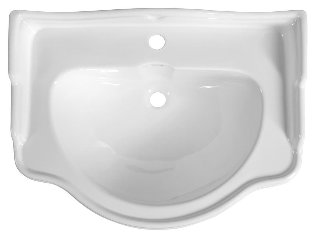 RETRO umywalka ceramiczna 73x54cm, biały
