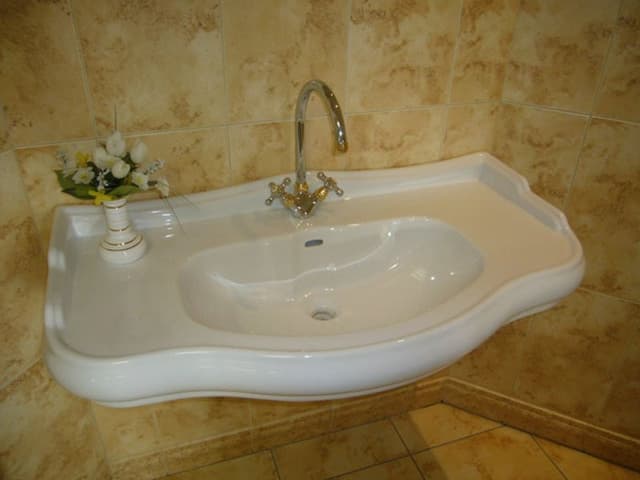 RETRO umywalka ceramiczna 100x54,5cm, biały