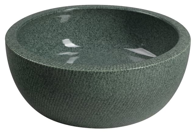 PRIORI umywalka ceramiczna nablatowa Ø 42 cm, zielony