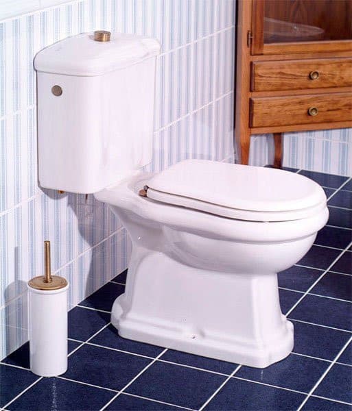 RETRO spłuczka do kompaktu WC, biały