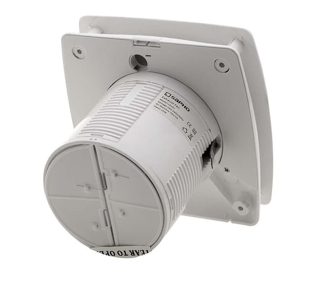 LEX wentylator łazienkowy osiowy, 15W, wylot 100mm, biały