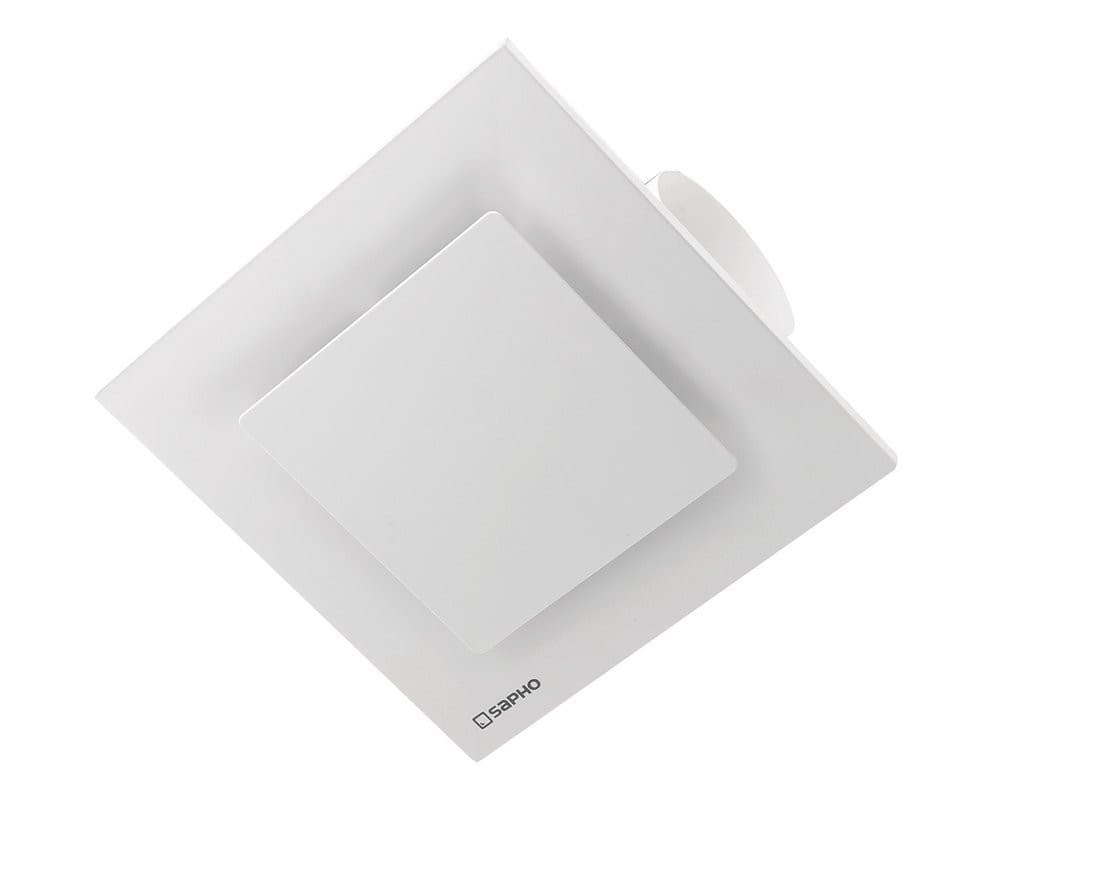 TECTO wentylator sufitowy osiowy, 20W, wylot 100mm, biały