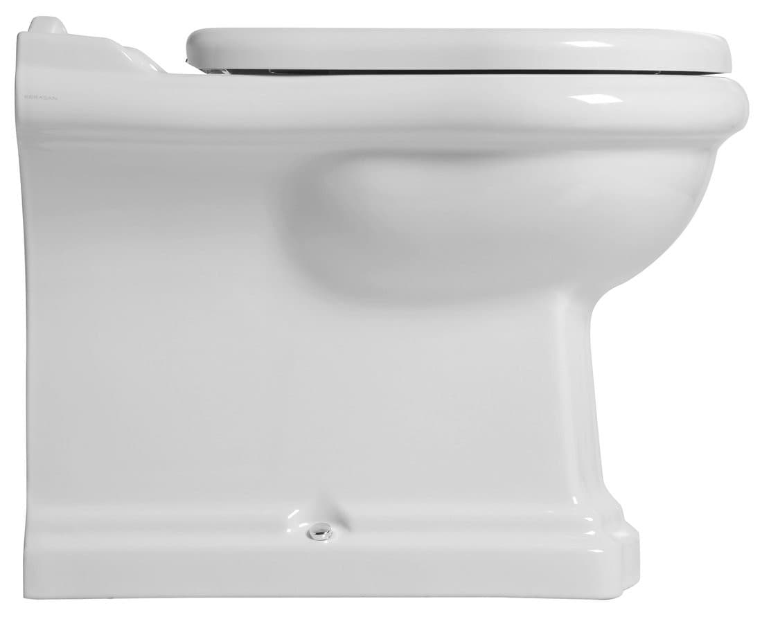 RETRO misa WC 39x61cm, odpływ poziomy/pionowy, biały