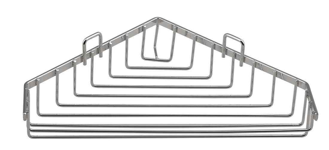 CHROM LINE mydelniczka druciana narożna, chrom