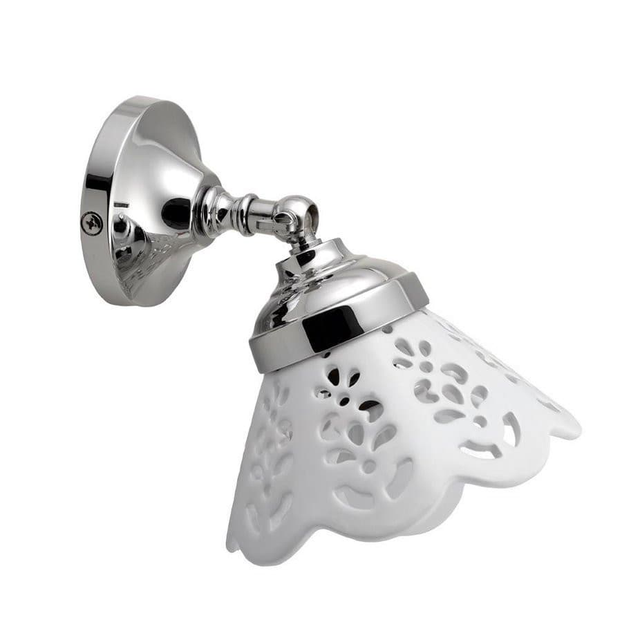 TRAPANI oświetlenie E14 40W, 230V, IP21, ceramiczne, chrom