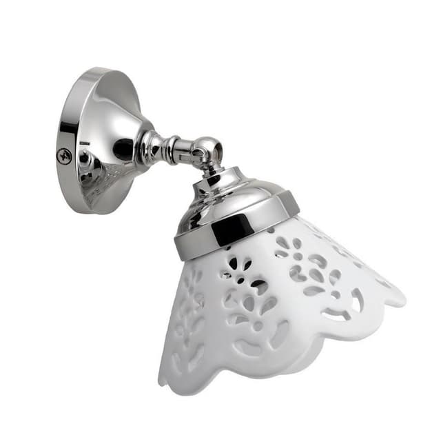 TRAPANI oświetlenie E14 40W, 230V, IP21, ceramiczne, chrom