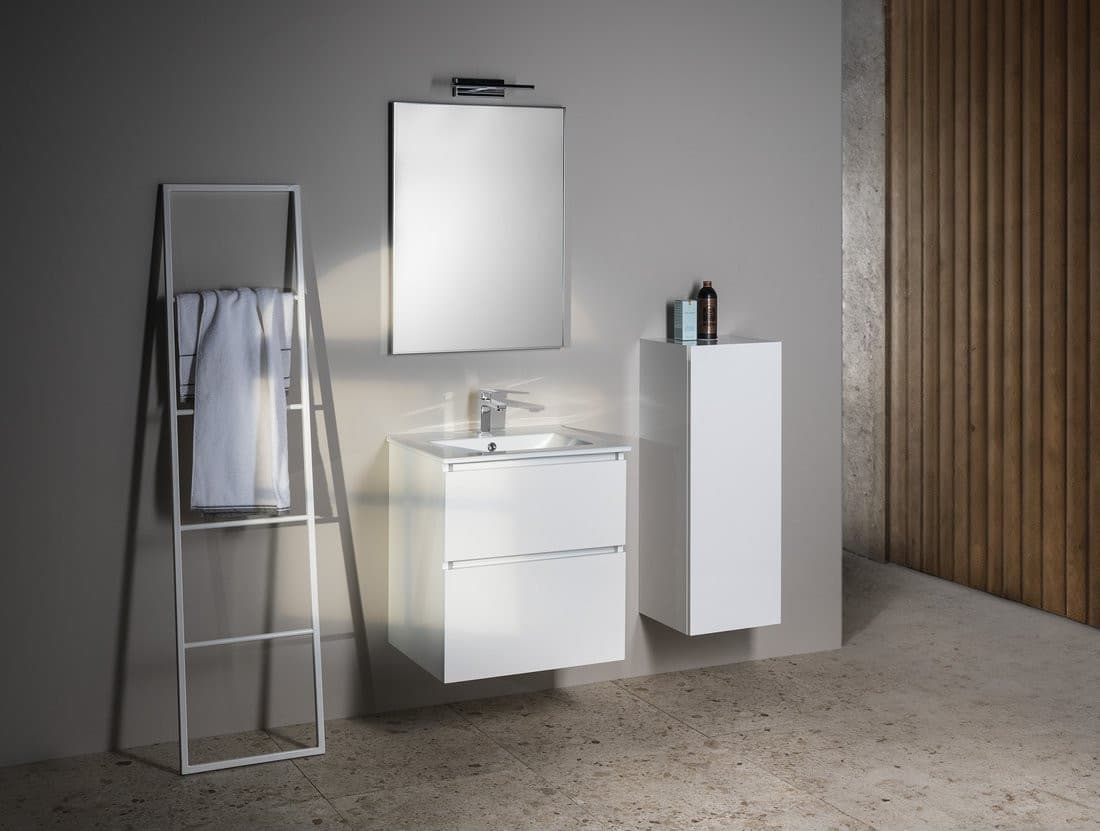 SLIM umywalka meblowa 60x46,5cm, biały