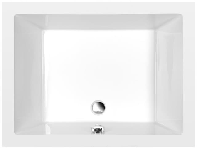 DEEP brodzik prysznicowy głęboki 100x75x26cm, biały