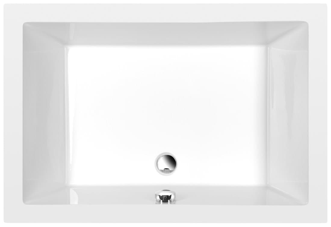 DEEP brodzik prysznicowy głęboki 110x75x26cm, biały