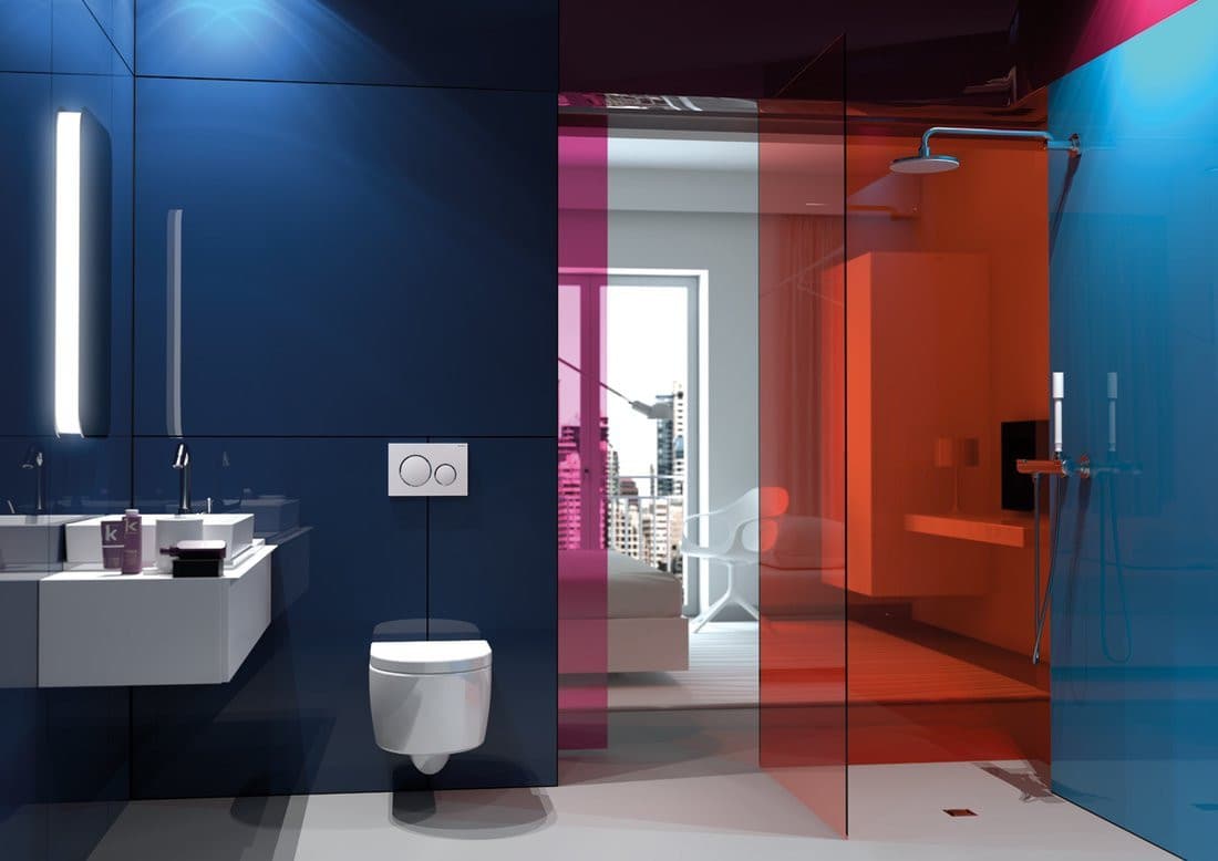 GEBERIT SIGMA20 przycisk spłukujący, biały połysk/chrom