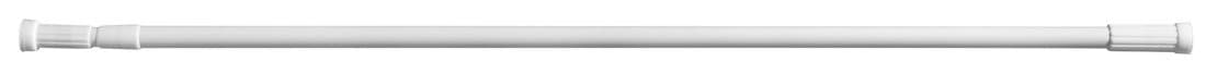 Drążek teleskopowy 70-120cm, aluminium, biały