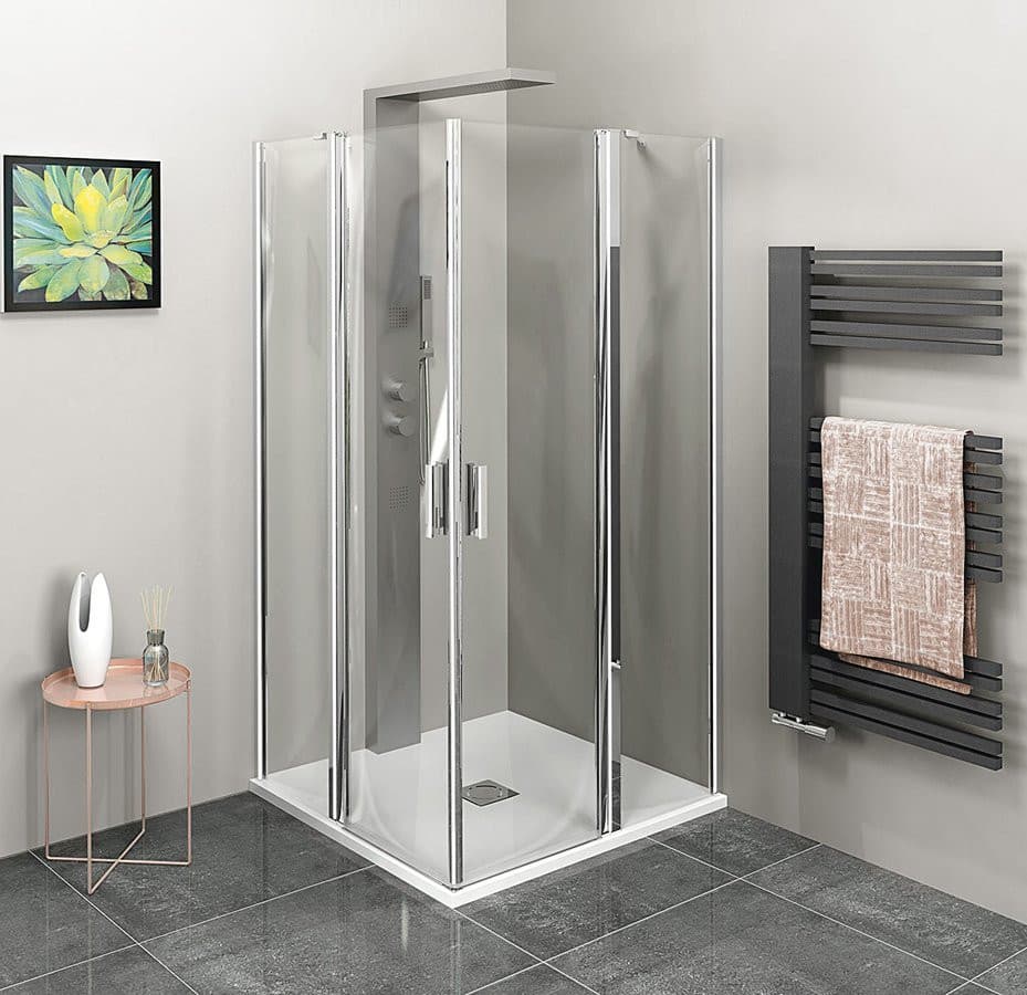 ZOOM kabina prysznicowa 900x900mm, szkło czyste