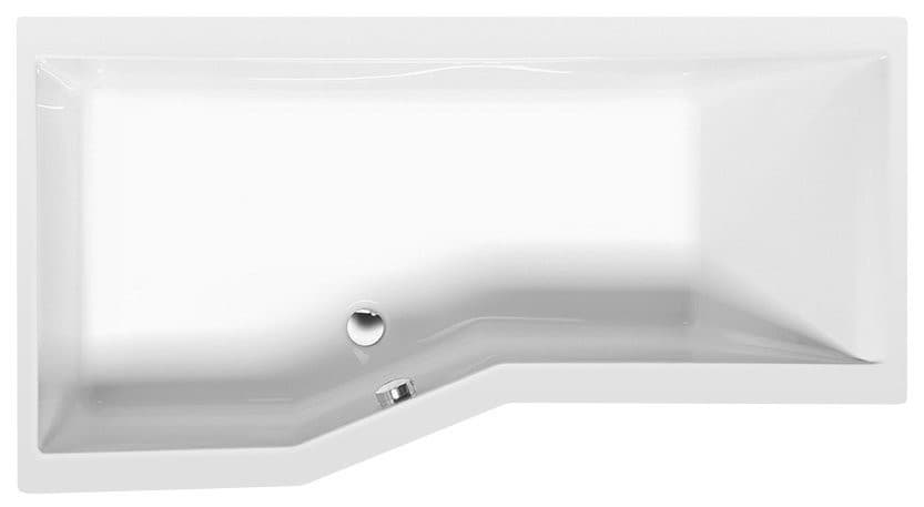 VERSYS L wanna asymetryczna 160x84x70x47cm, biała