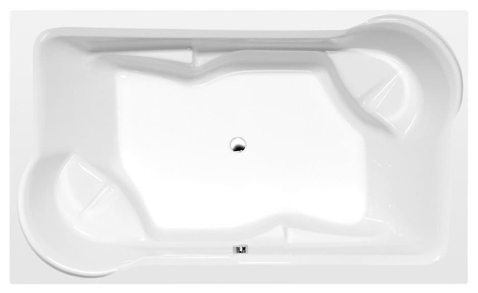 DUO wanna prostokątna 200x120x45cm, biały