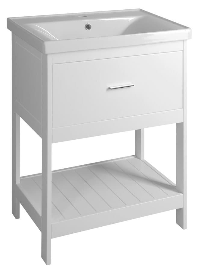 SAVA 65 umywalka meblowa 65x46cm, biała