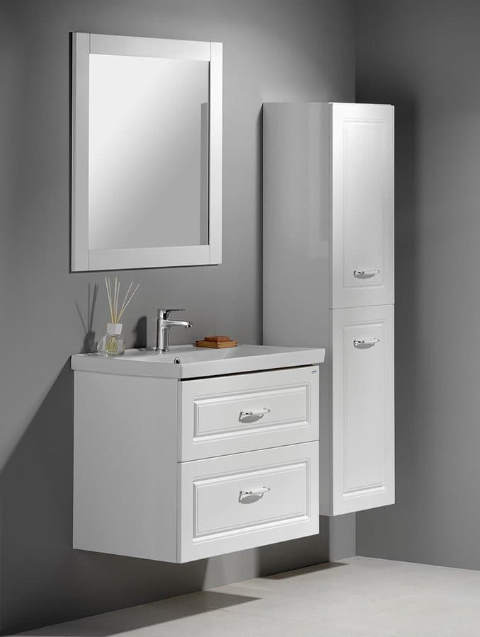 SAVA 80 umywalka meblowa 80x46cm, biała