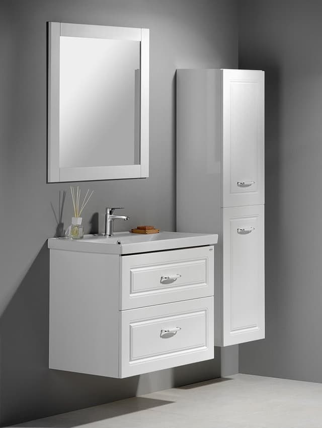 SAVA 80 umywalka meblowa 80x46cm, biała