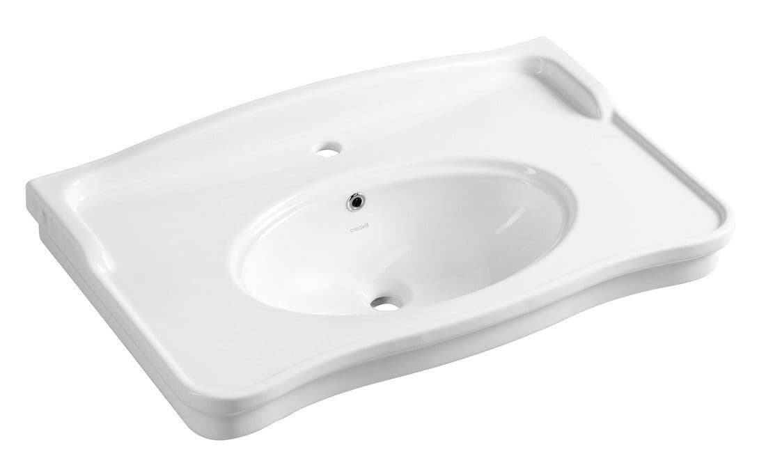 ANTIK umywalka ceramiczna 80x50cm, biała