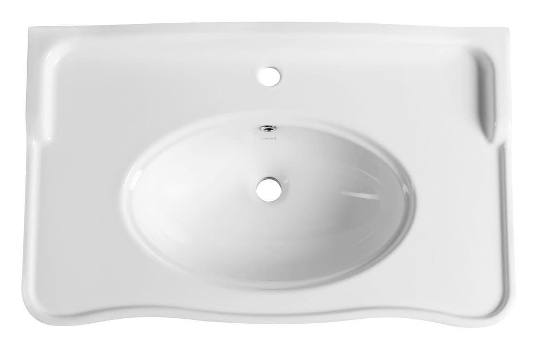 ANTIK umywalka ceramiczna 80x50cm, biała