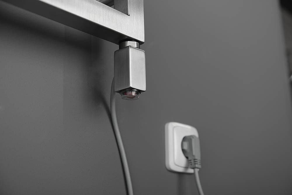CARUSO grzałka elektryczna 300 W, stal nierdzewna mat