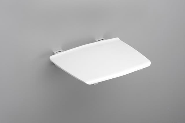 GELCO siedzisko przysznicowe składane 32,5x32,5cm, biały