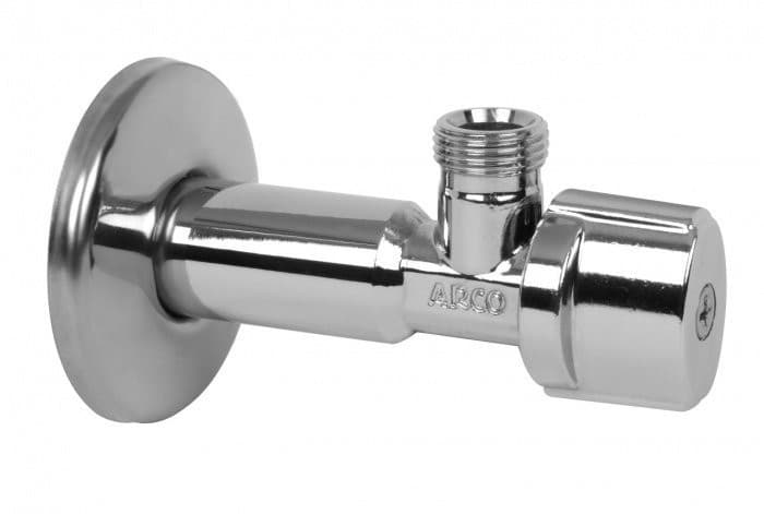 ARCO zawór kątowy długi A-80 1/2&quot;x3/8&quot;, anticalc, chrom