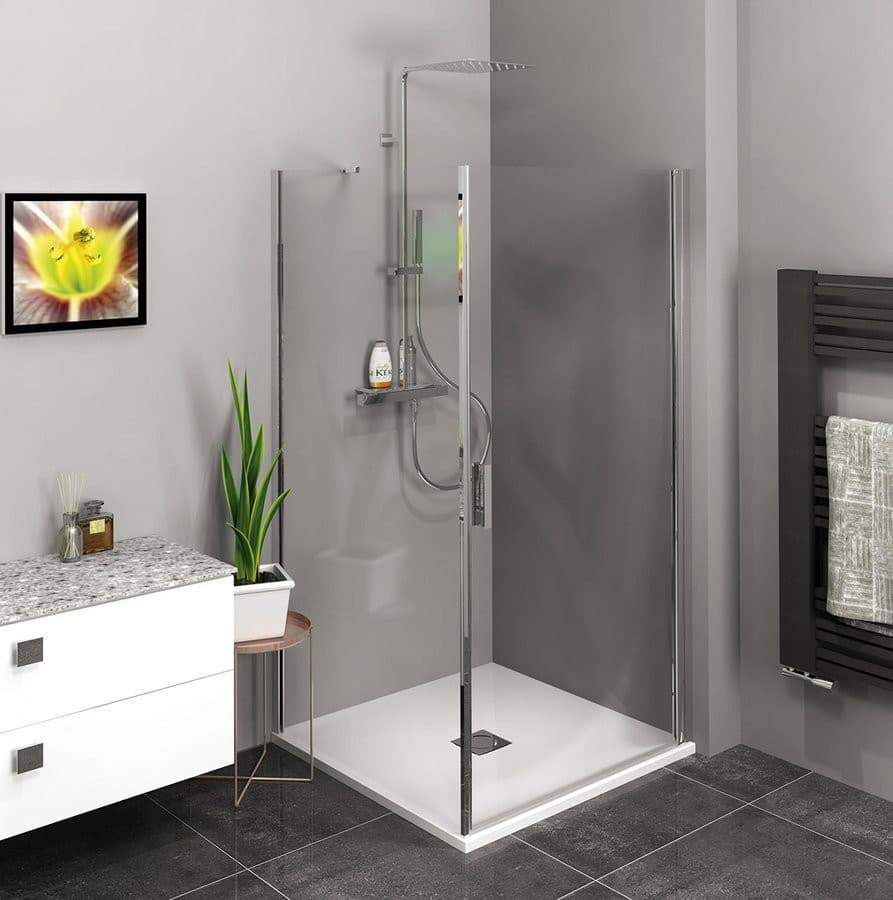 ZOOM prostokątna kabina narožna 900x900mm wariant L/P