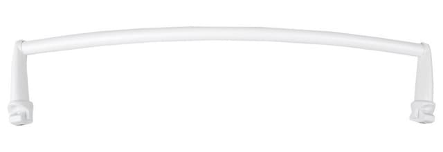 Wieszak na ręczniki na grzejnik 43cm, obły, biały